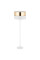 TK-Lighting HILTON WHITE/GOLD Торшер 5074