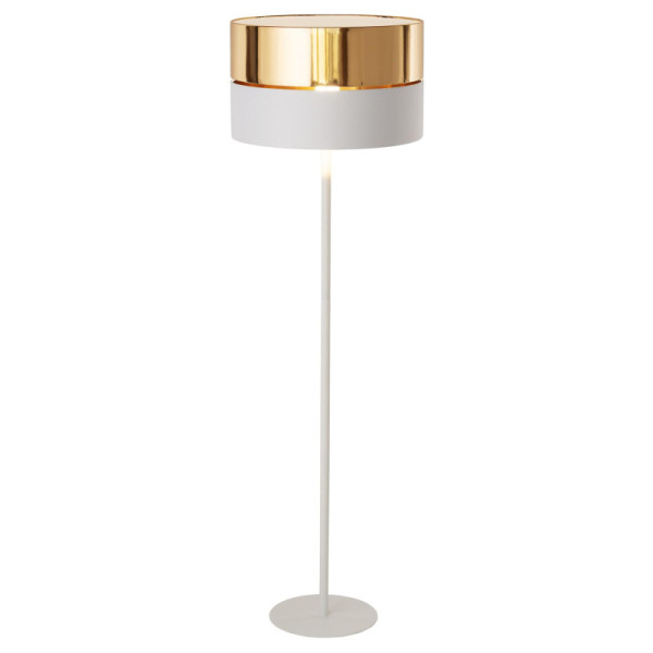 TK-Lighting HILTON WHITE/GOLD Торшер 5074