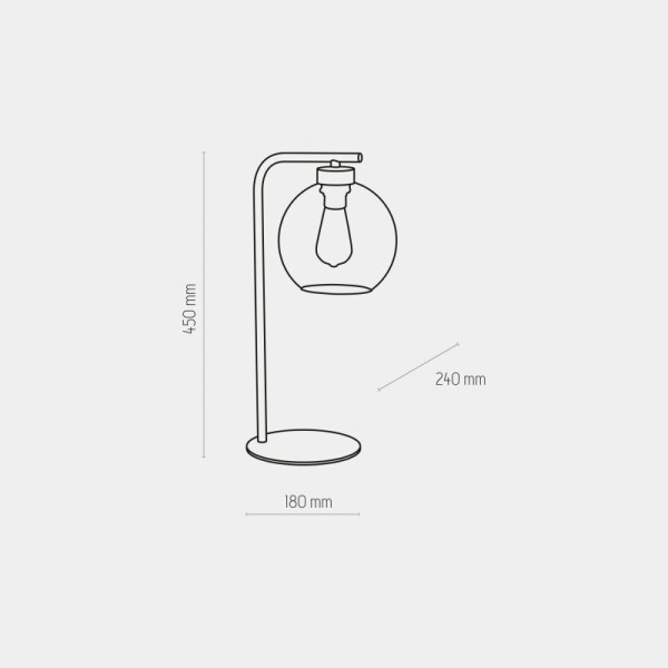 TK-Lighting CUBUS GRAPHITE 5102