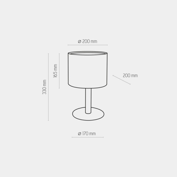 TK-Lighting DEVA GRAPHITE 5219