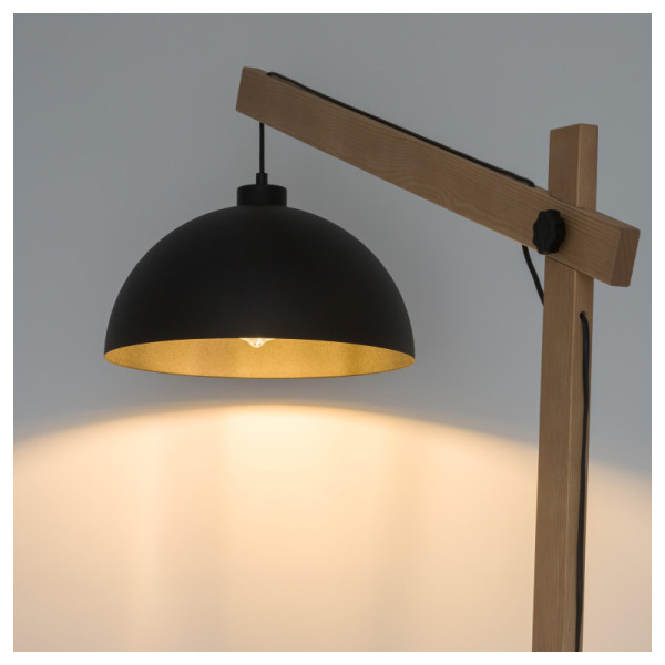 TK-Lighting OSLO Торшер Чорний 5582