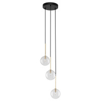 TK-Lighting NILOS BLACK / GOLD 3 5942