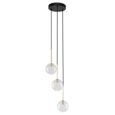 TK-Lighting NILOS BLACK / GOLD 3 5942
