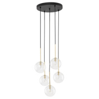 TK-Lighting NILOS BLACK / GOLD 5 5943