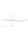Бра Nowodvorski 8175 Lath LED 1x16W 4000K 1000Lm IP44 Chrom