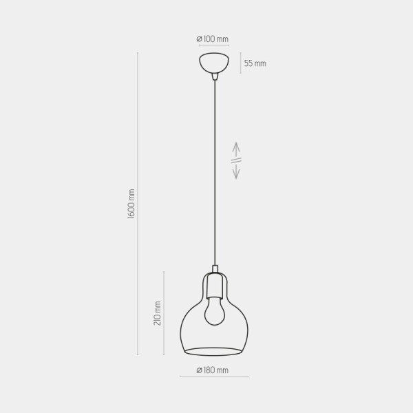 TK-Lighting MANGO 600