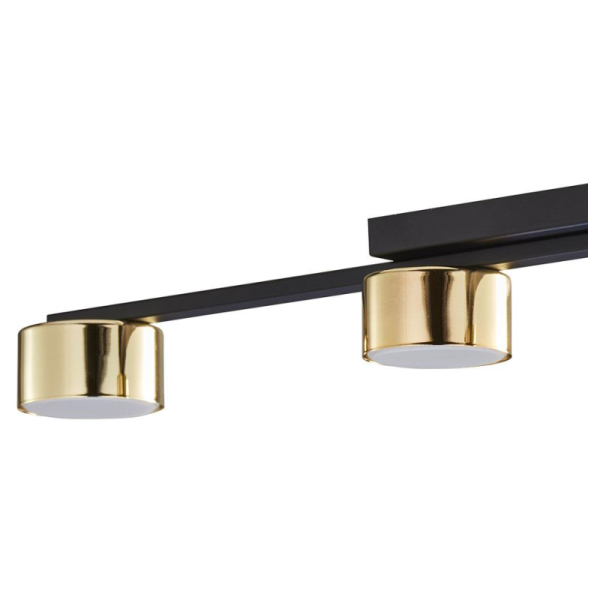 TK-Lighting DALLAS Золото/Чорний 4 6095