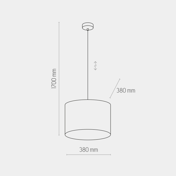 TK-Lighting TERCINO Помаранчевий 380 6121