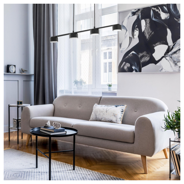 TK-Lighting DALLAS Чорний 4 6244