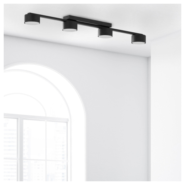 TK-Lighting DALLAS Чорний 4 6245