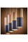 TK-Lighting ELIT BLACK/WOOD 4 6311