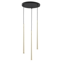 TK-Lighting PIANO Золотий підвісний 3  6421