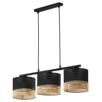 TK-Lighting PAGLIA Чорний підвісний 3  6456