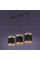 TK-Lighting BOHO 3 Чорний 6541