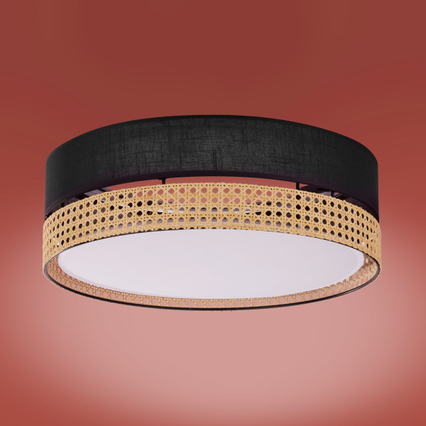TK-Lighting PAGLIA Чорний потолочний 450 6548