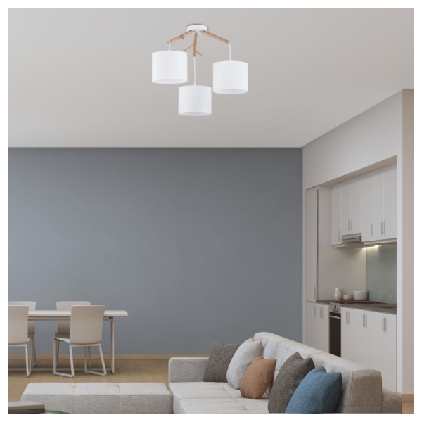 TK-Lighting ALBERO Білий 3  6553