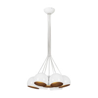 6604 Світильник підвіс Nowodvorski BALL WHITE-GOLD VII zwis PL