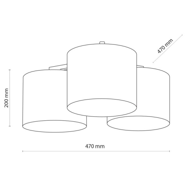 TK-Lighting METIS LAMPA 3 6698