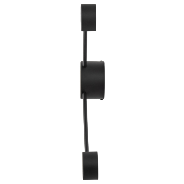 TK-Lighting AVIA BLACK KINKIET 2 P? 6808