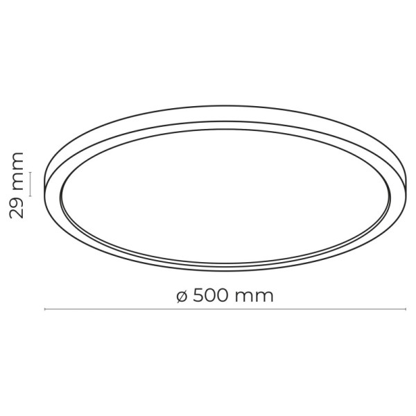 TK-Lighting AQUA WHITE LARGE 45W LED 6904