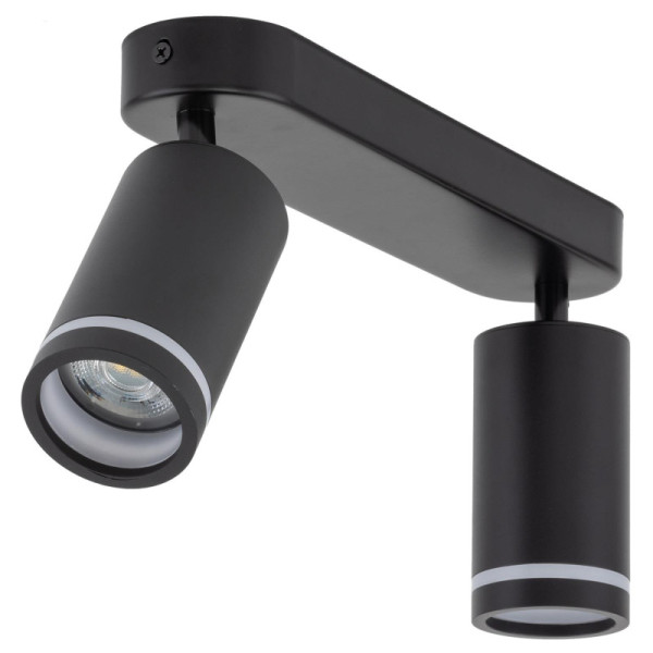 TK-Lighting JET BLACK 2xGU10 6912