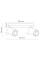 TK-Lighting JET WHITE 2*GU10 6913