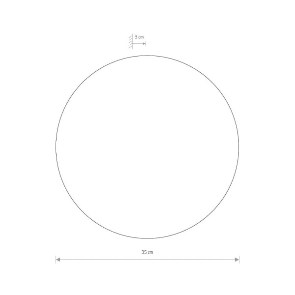 Світильник Nowodvorski 10282 Ring Wood L LED 1x12W 3000K 640Lm IP20