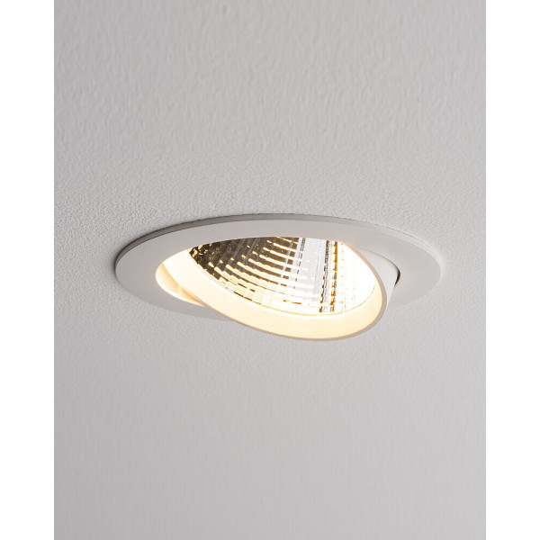 Точковий світильник Nowodvorski 10555 Egina LED 1x15W 3000K 1100Lm IP20 Wh