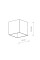 Точковий світильник Nowodvorski 7791 Cobble GU10 1x75W IP20 Wh