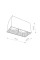 Точковий світильник Nowodvorski 9316 Groove GU10, ES111 2x75W IP20 Bl