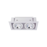 Точковий світильник Nowodvorski 9574 Downlight GU10, ES111 2x15W IP20 Wh