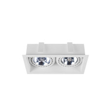 Точковий світильник Nowodvorski 9412 Mod GU10 2x75W IP20 Wh