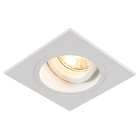 Точковий врізний світильник CHUCK DL SQUARE WHITE 92703