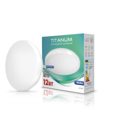 LED світильник настінно-стельовий TITANUM 12W 5000K  Матовий
