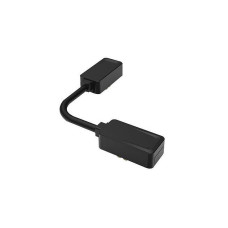Конектор кутовий прихованого монтажу для ультратонкої магнітної шини HILDIS SLIM CS0631 BK