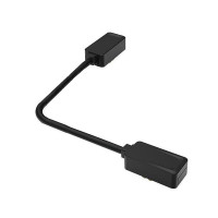 Конектор кутовий для натяжних стель ультратонкої магнітної шини HILDIS SLIM CS0713 BK