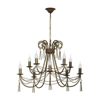 Люстра Nowodvorski 2767 Twist E14 10x60W IP20 Brown