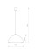 Люстра Nowodvorski 4838 Hemisphere E27 1x60W IP20 Bl