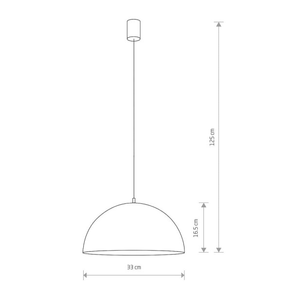 Люстра Nowodvorski 4838 Hemisphere E27 1x60W IP20 Bl