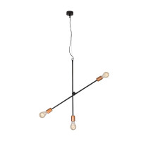 Люстра Nowodvorski 6268 Sticks E27 3x60W IP20 Bl