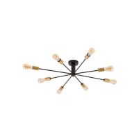 Люстра Nowodvorski 9135 Mill E27 8x60W IP20 Bl
