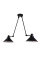 Люстра Nowodvorski 9143 Techno E27 2x60W IP20 Bl