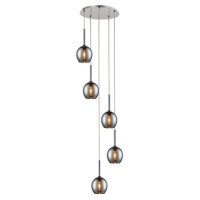 ЛЮСТРА MONIC MD1629-5B/chrome