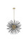 ЛЮСТРА URCHIN P0491-09C-F7BC