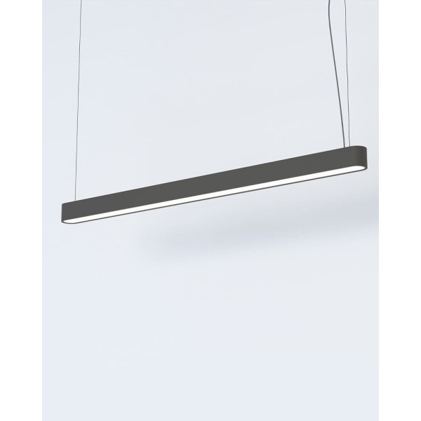 Підвісний світильник Nowodvorski 7525 Soft led T8LED 1x22W 3000K 3200Lm IP20 Gr