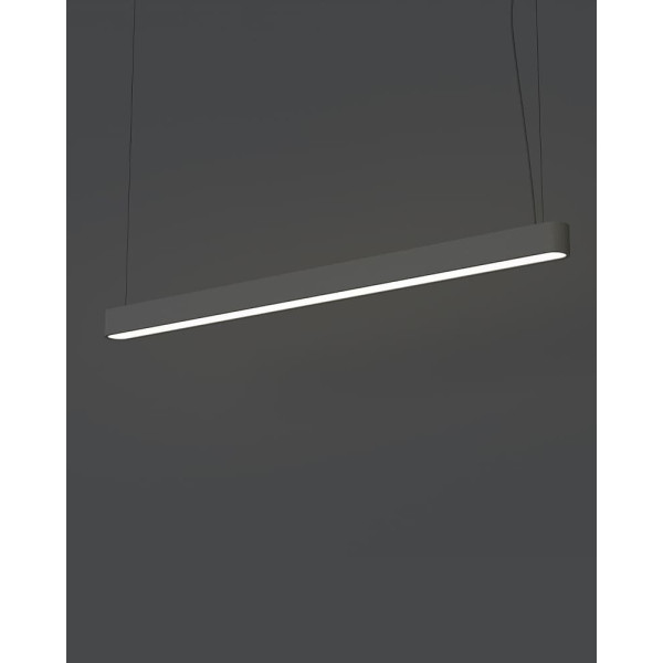 Підвісний світильник Nowodvorski 7525 Soft led T8LED 1x22W 3000K 3200Lm IP20 Gr