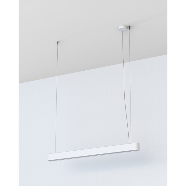 Підвісний світильник Nowodvorski 7547 Soft led T8LED 1x16W 3000K 2300Lm IP20 Wh