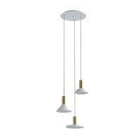 Підвісний світильник Nowodvorski 8031 Hermanos GU10 3x10W IP20 Wh