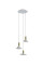 Підвісний світильник Nowodvorski 8031 Hermanos GU10 3x10W IP20 Wh