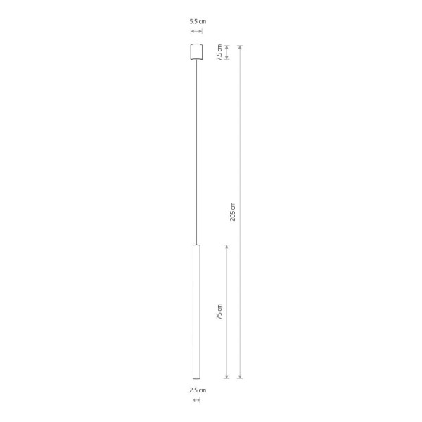 Підвісний світильник Nowodvorski 8432 Laser 750 G9 1x10W IP20 Wh